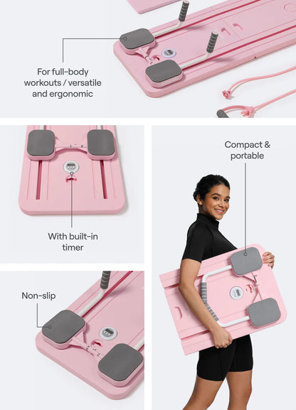 Domowy reformer do pilatesu